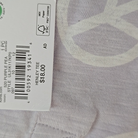 LITTLE CO BY LAUREN CONRAD BRAND BABY GIRL TEE-SHIRTS BUNDLE SIZE 9 MONTHS - Picture 12 of 14